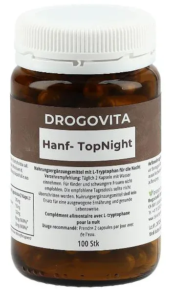 Drogovita Hanf TopNight Kapseln (100 Stk)
