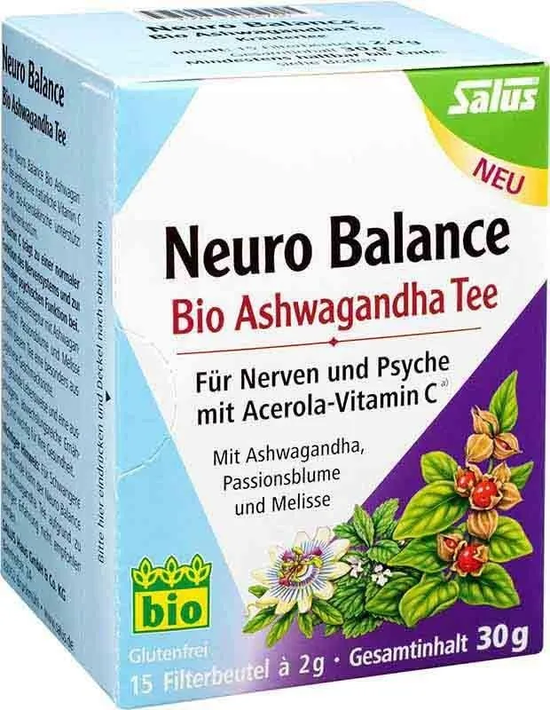 Salus Neuro Balan Ashwagandha Tee Bio (15 Stk)