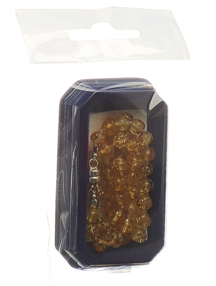 Amberstyle Bernsteinkette citrin 36cm Magnetverschluss (1 Stk)