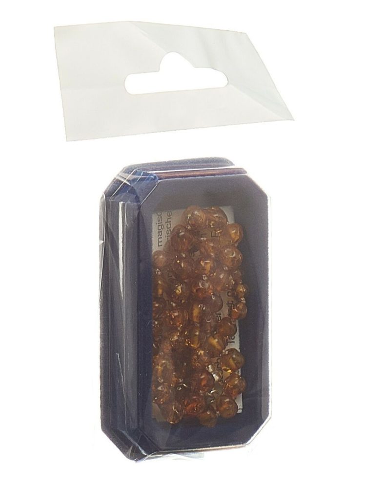 Amberstyle Bernsteinkette 32cm cognac hell Magnetverschluss (1 Stk)