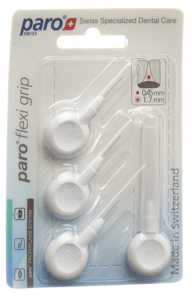 Paro Flexi Grip, weiss, 1.7mm, zylindrisch (4 Stk)