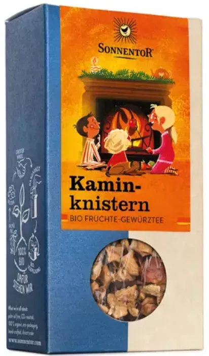 SONNENTOR Kaminknistern Bio-Früchte-Gewürztee lose (100g)