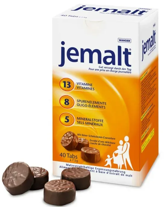 jemalt Malzextrakt Tabs (40x7.5g)