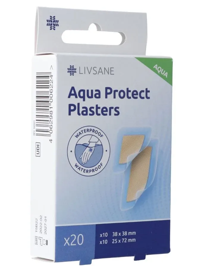 Livsane Aqua Protect Pflaster (20 Stk)