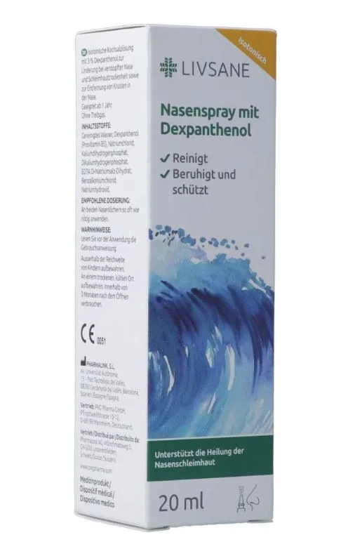 Livsane Nasenspray mit Dexpanthenol (20ml)
