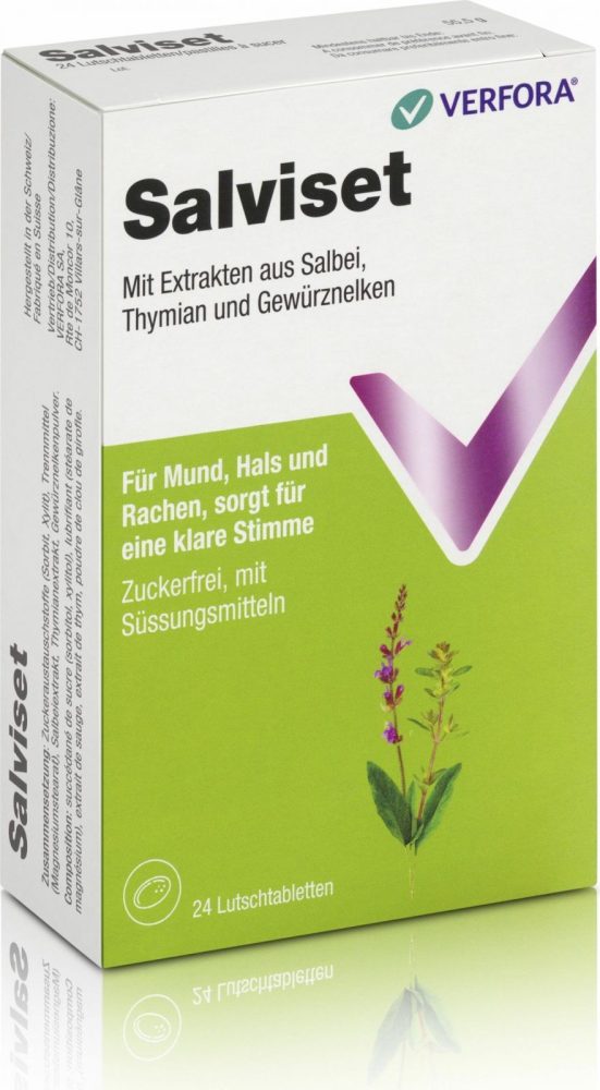 SALVISET Pastillen 24 Stk