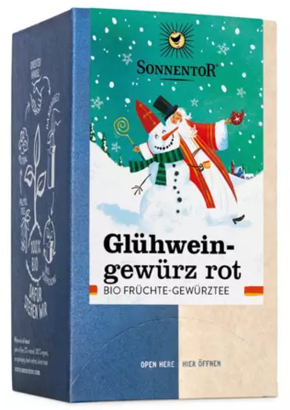 SONNENTOR Glühweingewürz rot (18 Stk)