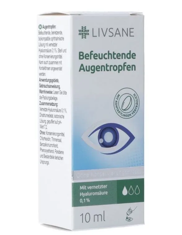 Livsane Befeuchtende Augentropfen (10ml)