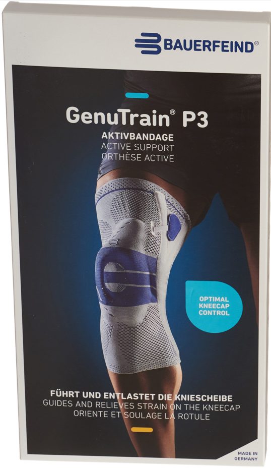 GenuTrain P3 Aktivbandage Grösse 5 rechts titan (1 Stück)