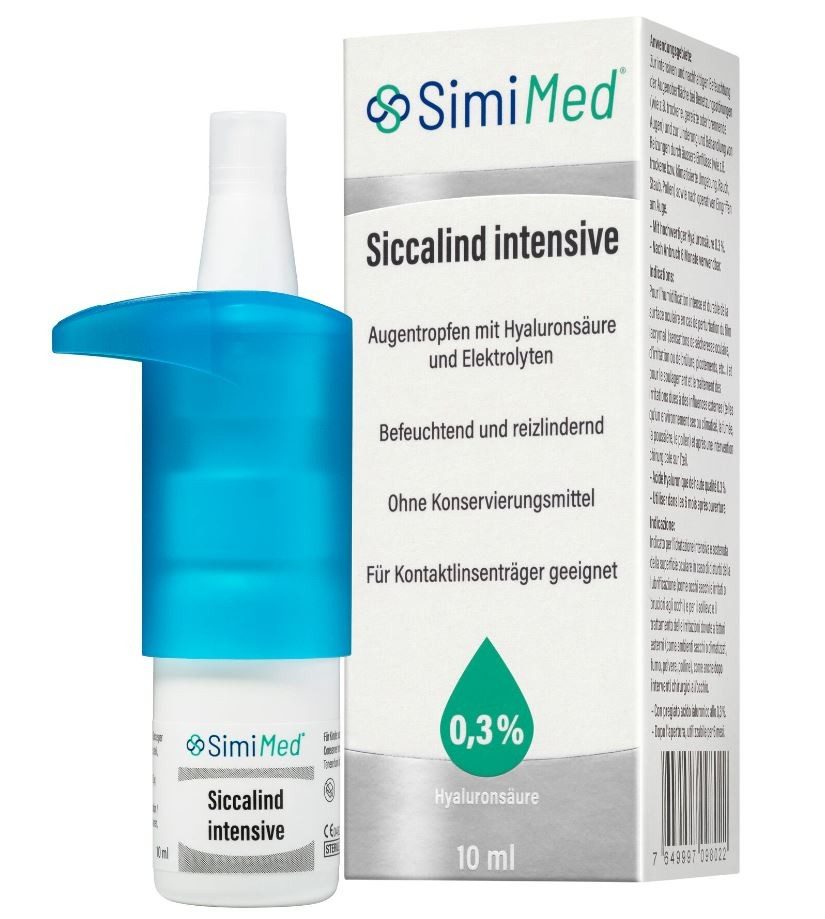 Simimed Siccalind intensive 0.3% Hyaluron (10ml)