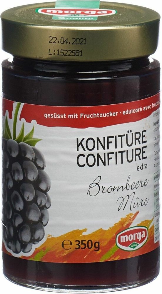 morga Brombeer-Konfi mit Fruchtzucker (350g)
