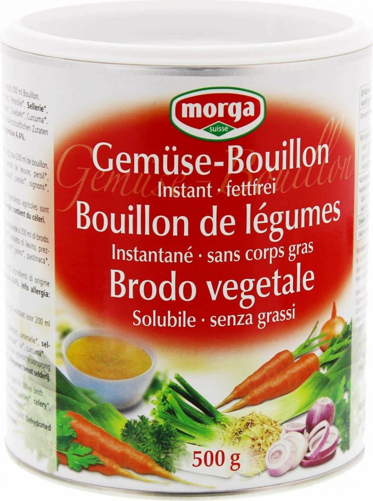 morga Gemüse Bouillon Fettfrei Dose (500g)