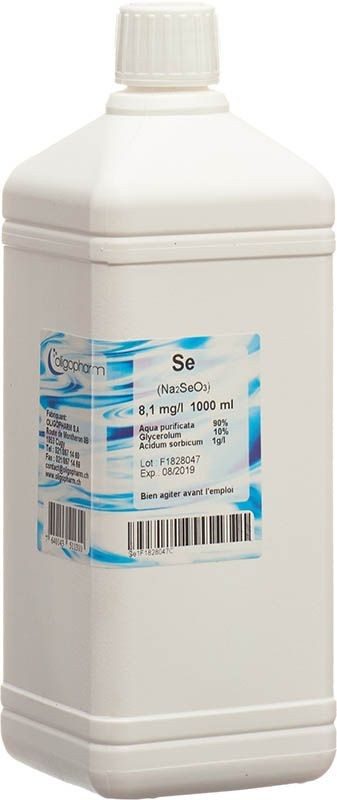 Oligopharm Selen Lösung 8 mg/l (1000ml)