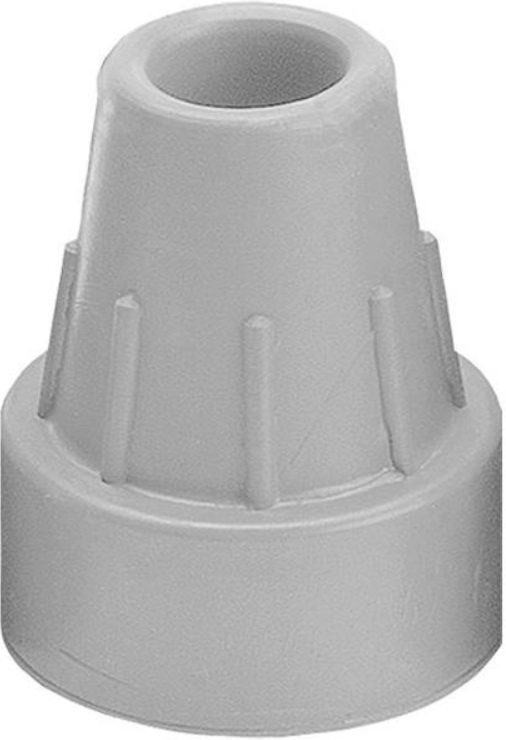 Sahag Krückenkapseln 16mm grau (1 Paar)