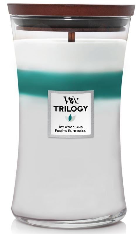 WoodWick Icy Woodland Trilogy Large Jar (1 Stk)