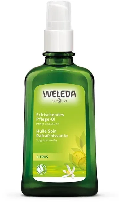 WELEDA Citrus Erfrischungs-&Ouml;l Glasfl 100 ml