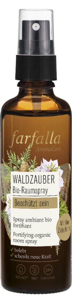 Farfalla Bio-Raumspray beschützt sein, Waldzauber (75ml)
