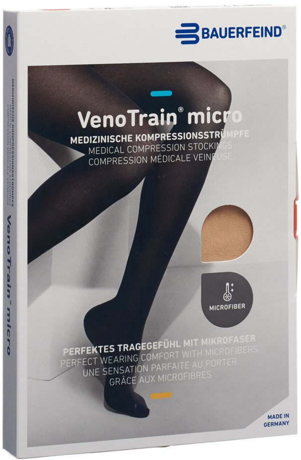 VenoTrain micro AD KKL2 Grösse M p/s oFs creme (1 Paar)