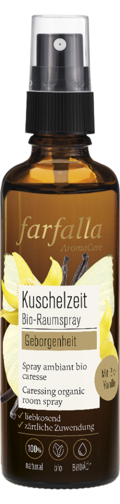 Farfalla Geborgenheit - Vanille Liebkosender Bio-Raumspray