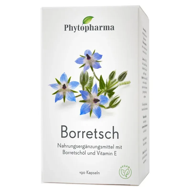 Phytopharma Borretsch 500mg Kapseln (190 Stk)