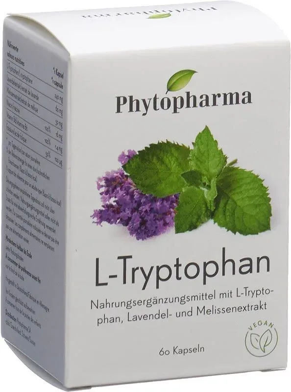 Phytopharma - L-Tryptophan Kapseln, 60 Stück