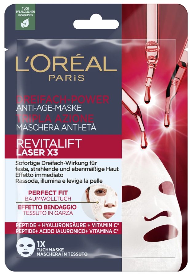 L'ORÉAL Dermo Expertise Revitalift Laser X3 Anti-Age-Maske (28g)