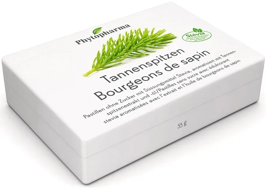 PHYTOPHARMA Tannenspitzen Pastillen Ds 55 g