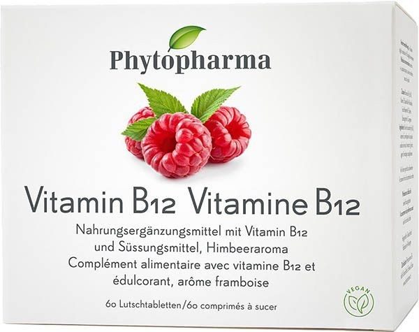 PHYTOPHARMA Vitamin B12 Lutschtabl Ds 60 Stk