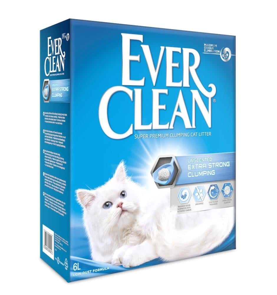 Ever Clean Extra Strong Clumping Katzenstreu, ohne Duft 6 l