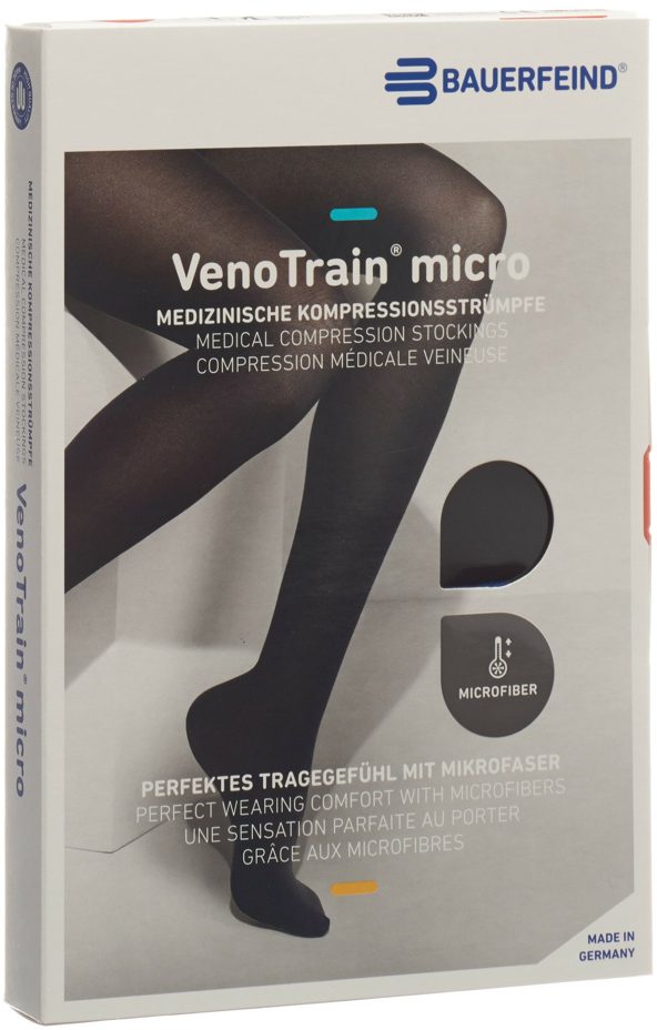 VenoTrain micro AT KKL2 Grösse M p/l gFs schwarz (1 Paar)