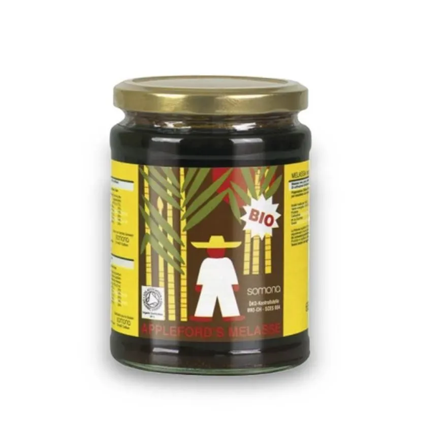 Appleford's Zuckerrohr Melasse Bio Glas (680g)