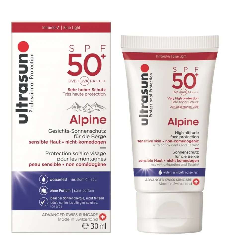 ultrasun - Face Alpine SPF50+, 30 ml