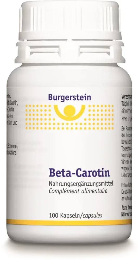 BURGERSTEIN Beta Carotin Kaps Ds 100 Stk