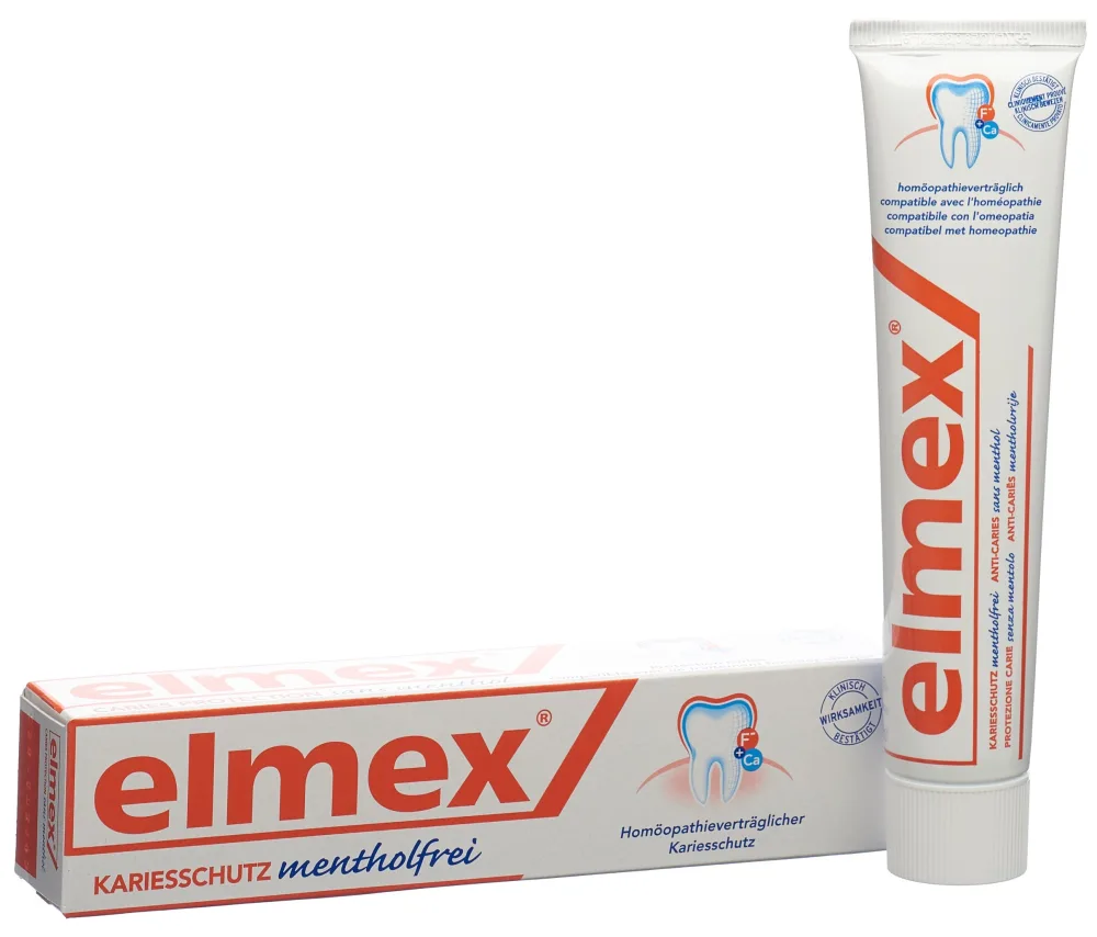 Elmex Kariesschutz Zahnpasta mentholfrei (75ml)