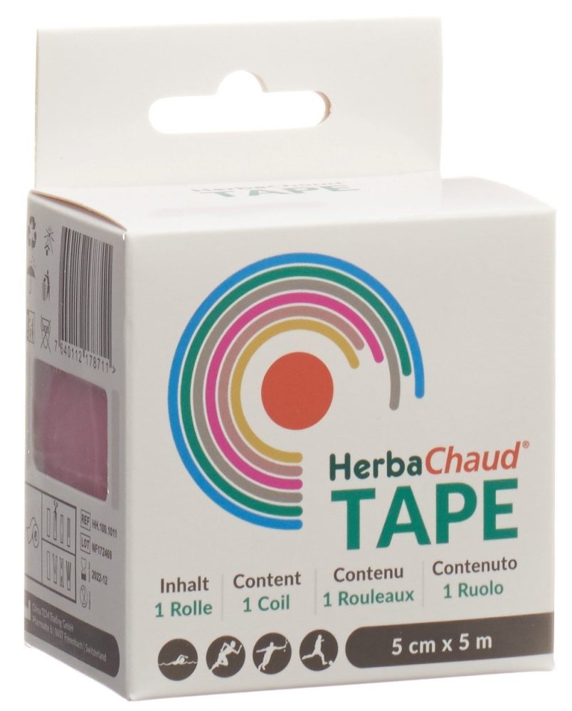 HerbaChaud Tape, 5cmx5m, pink (1 Stk)
