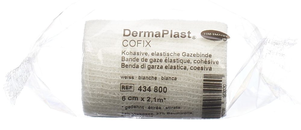 DermaPlast CoFix 6cmx2.1m weiss (1 Stück)
