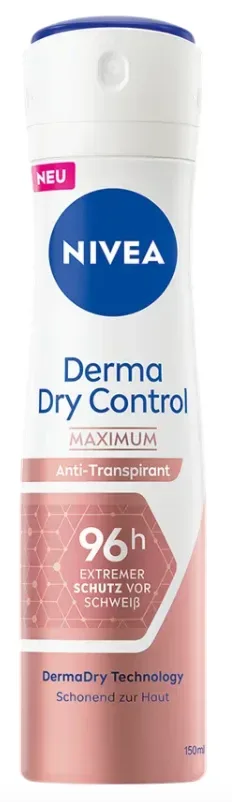 Nivea Derma Dry Control Maximum Deo Spray Female