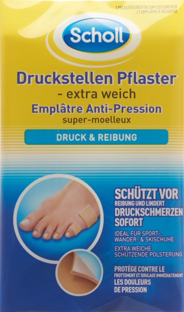 Scholl Druckstellen Pflaster extra weich (1 Stk)