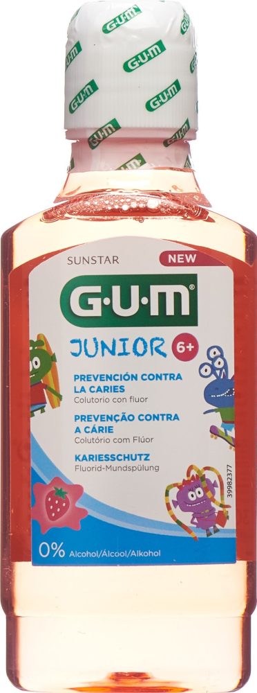 GUM Junior Mundspülung (ab 6 Jahren) (300 ml)