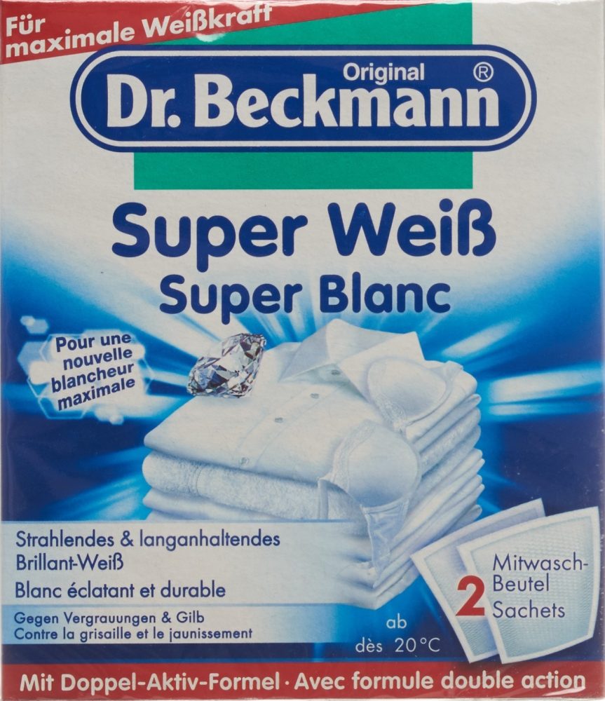 Dr. Beckmann Super weiss (2x40g)