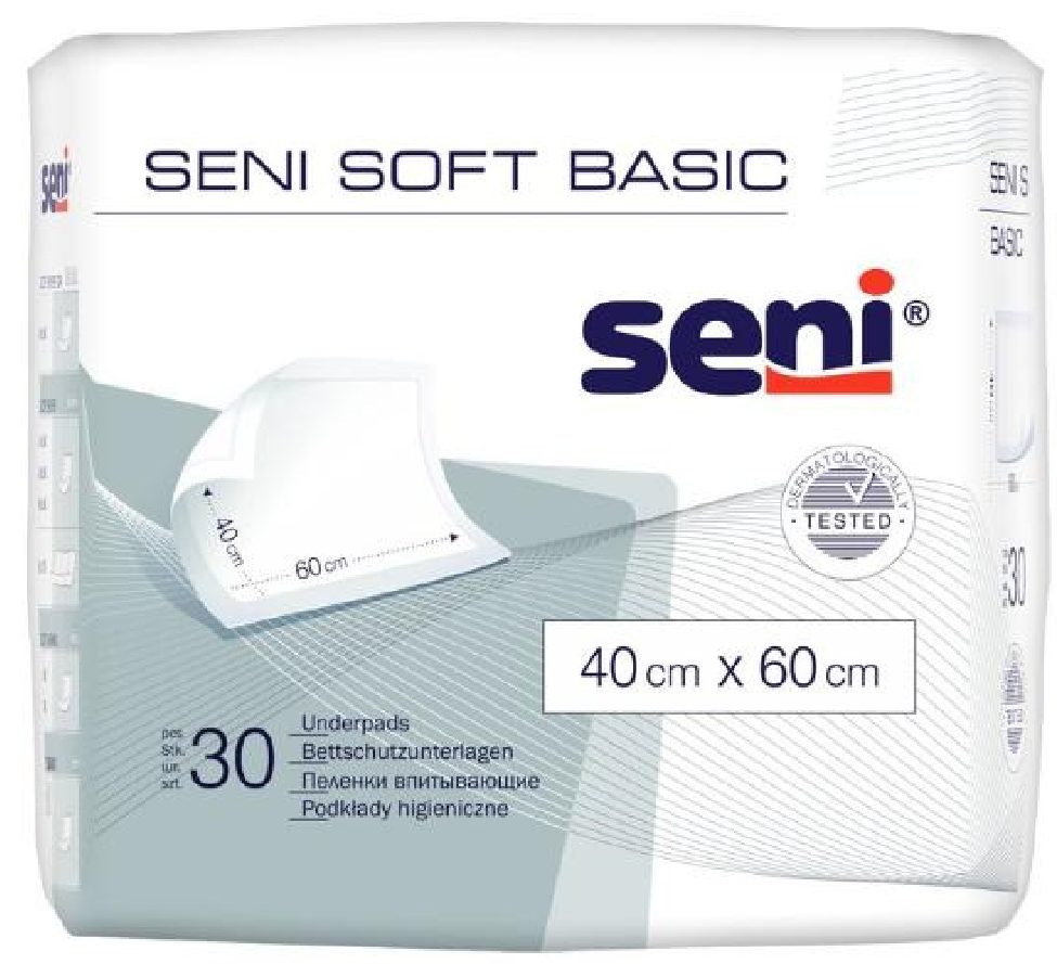 Bettschutzunterlage Seni Soft Basic, 30 Stück
