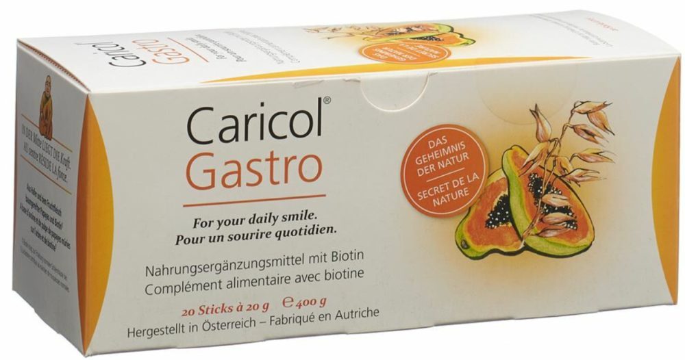 Caricol Gastro Sticks (20x20g)