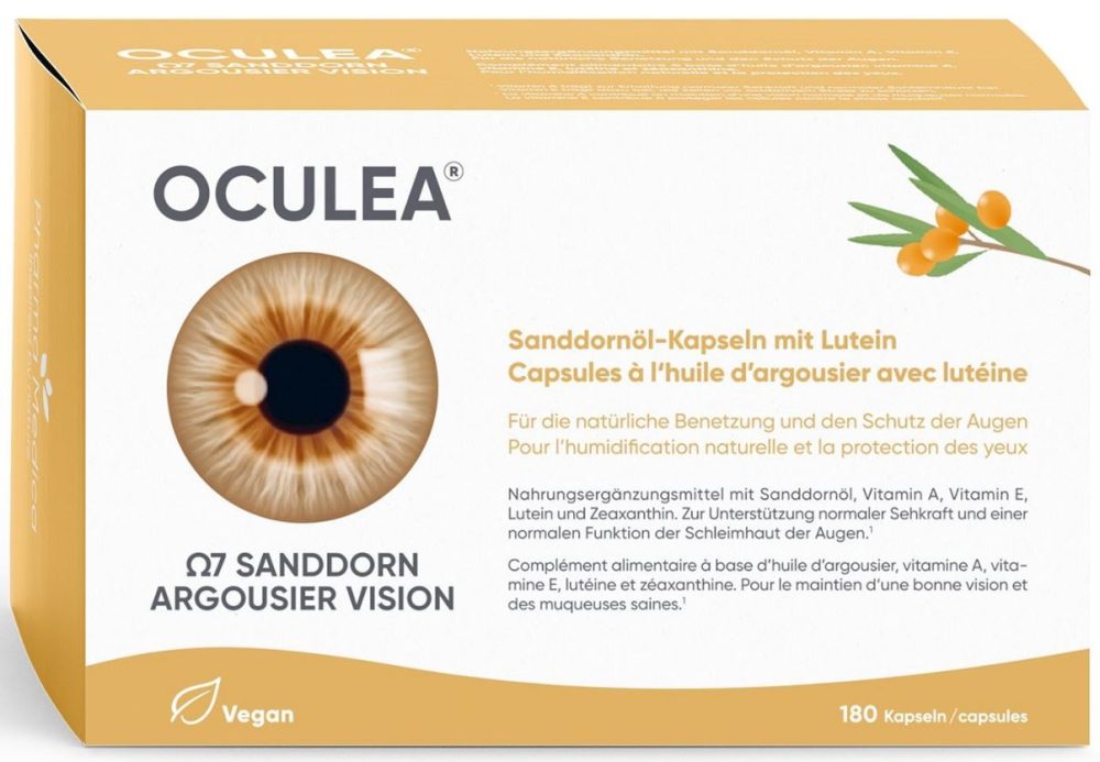 Oculea Sanddorn Vision 180 Kapseln | Augentropfen