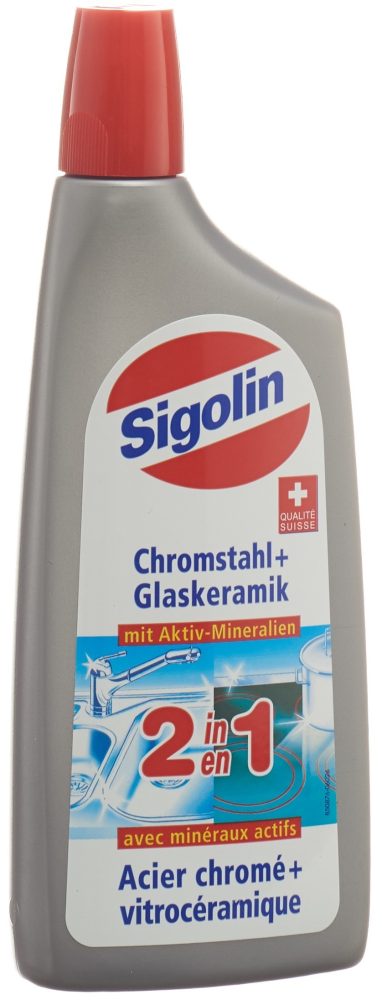 Sigolin 2in1 Chromstahl + Glaskeramik (250ml)