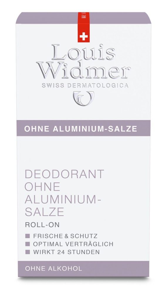 Louis Widmer - Deodorant ohne Aluminium-Salze parfümiert, 50 ml