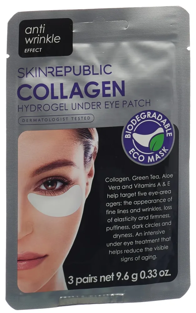 SKINREPUBLIC Collagen Under Eye Patch 3 Stück
