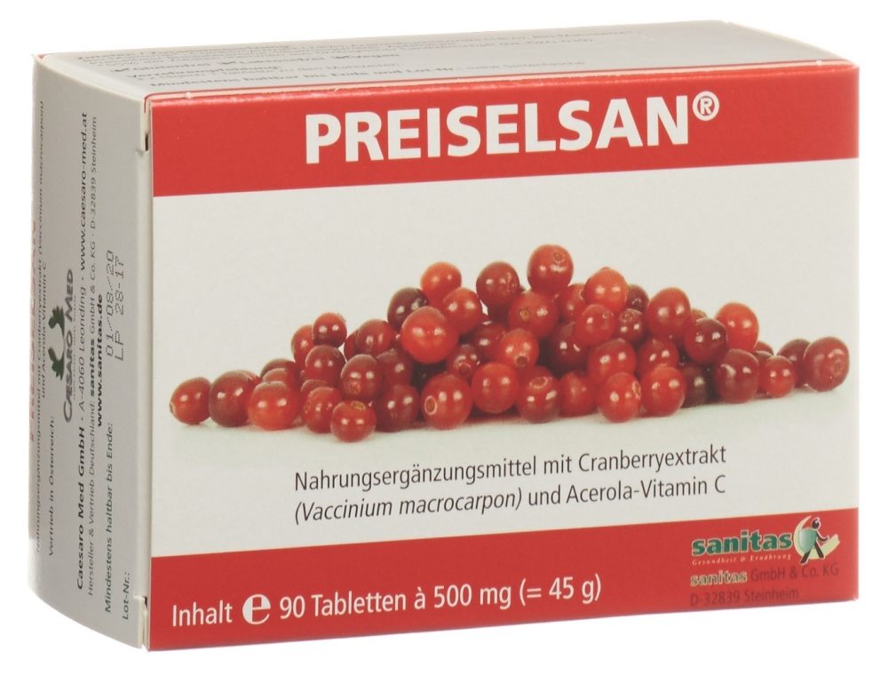 PREISELSAN mit Cranberry-Extrakt Tabletten (90 Stk)