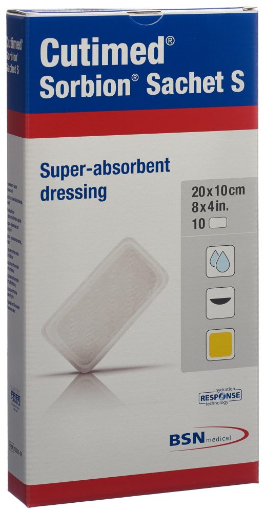Cutimed Sorbion Sachet S 20x10cm (25 Stk)