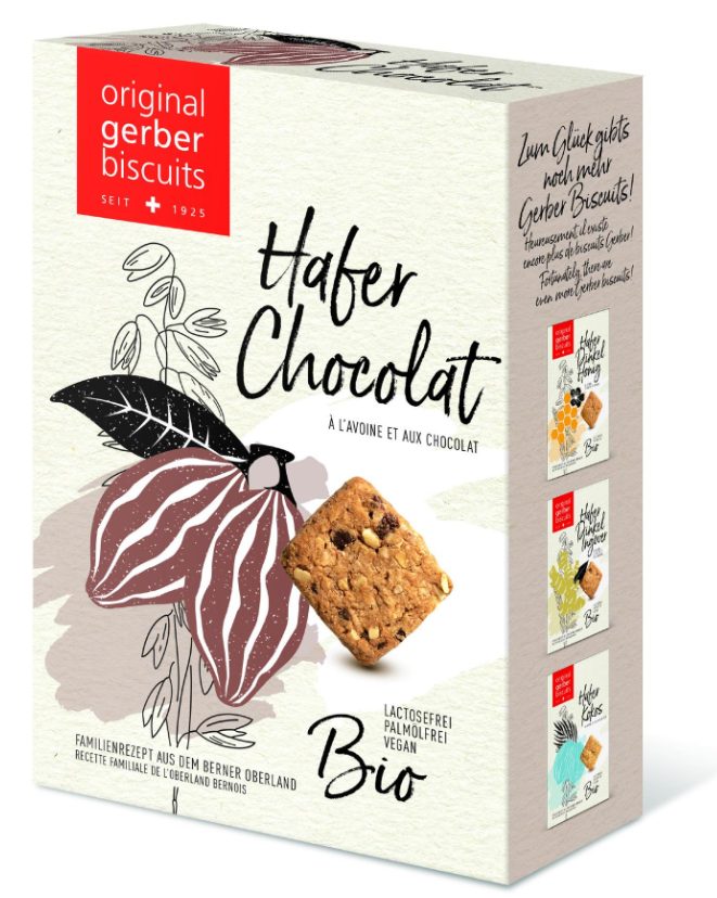 Gerber Biscuits Hafer Chocolat Biscuits Bio (2x80g)