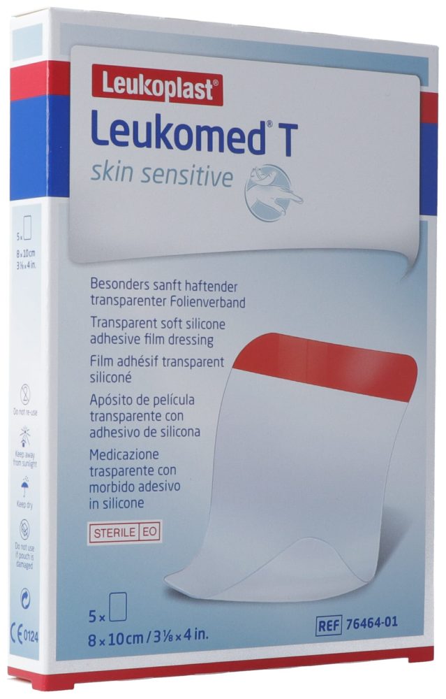 Leukomed T skin sensitive 8x10cm (5 Stk)